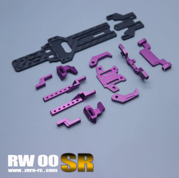 ZERORC RW00S/SR 1/24 RWD RC DRIFT CAR RW00S Upgrade RW00SR OP PART