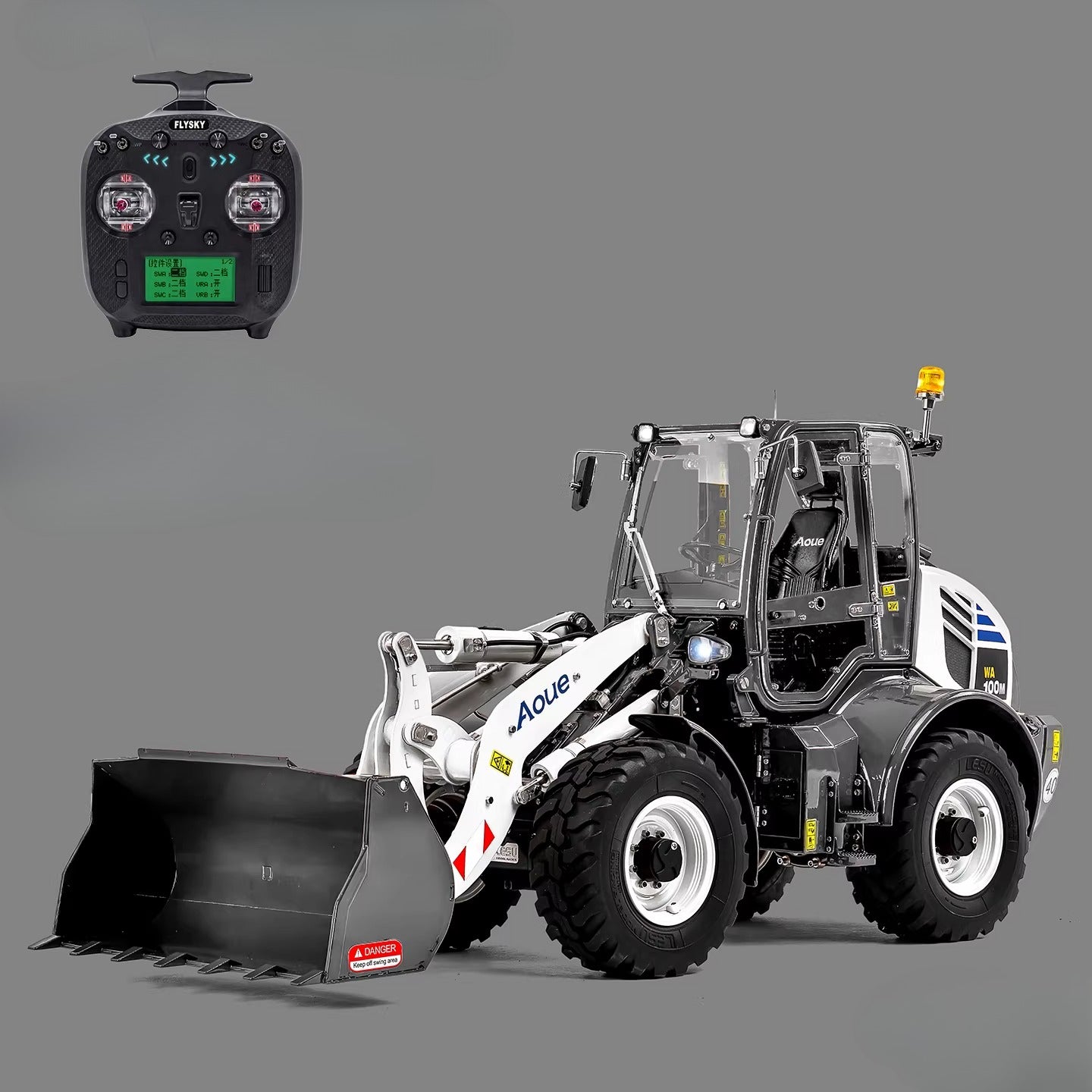LESU 1/14 Aoue WA100M-8 RC Hydraulic Loader RD-A0021 KIT RTR