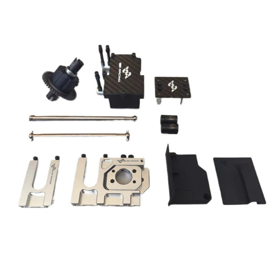 Modified Center Differential Kit Tfor raction Hobby KM WRC C3 Brushless 4WD 1/7 RC Electric Remote  Car