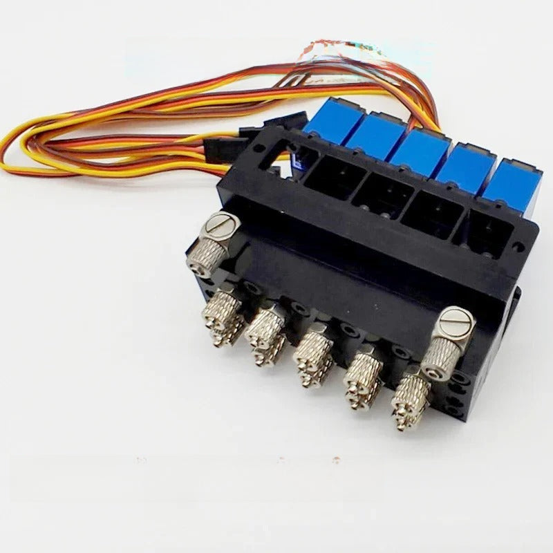 Devil Model 6mpa 3-5CH M5 Metal Hydraulic Directional Valve for 1/14 Rc Excavator Diy DF-H5