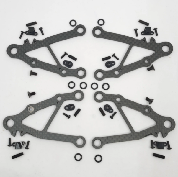 Tamiya TRF 421X RC CAR OP Carbon Fiber Lower Swing Arm Kit