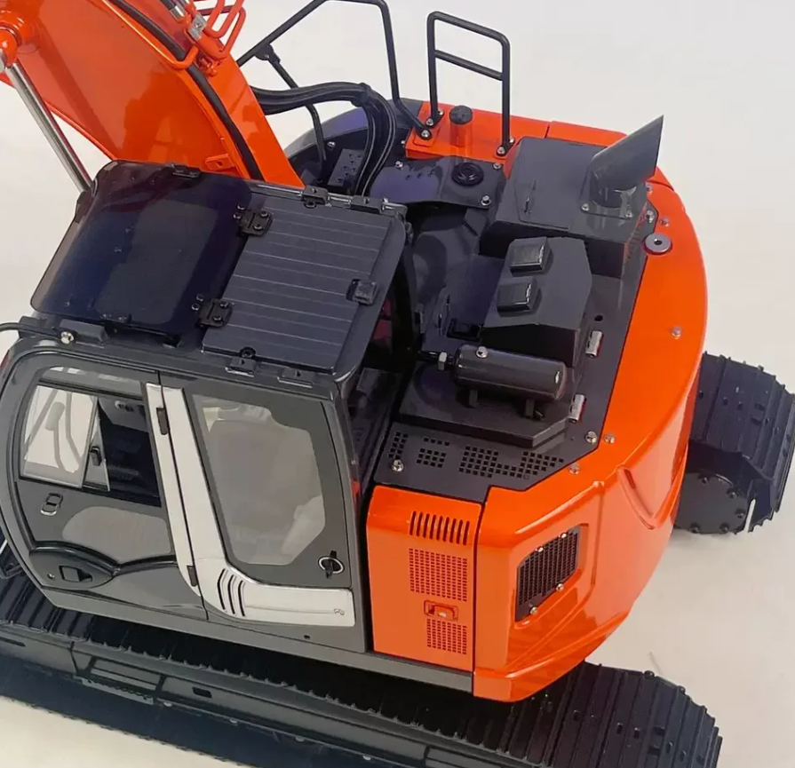 SFROG 1/14 ZAXIS ZX135US LITE Basic RC Hydraulic Metal Excavator WITH SOUND LIGHT RTR