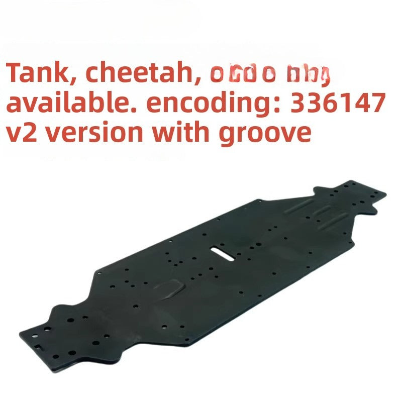 FSR FS RACING 1/8 TANK Cheetah Atom Rc Car Metal Chassis 336147