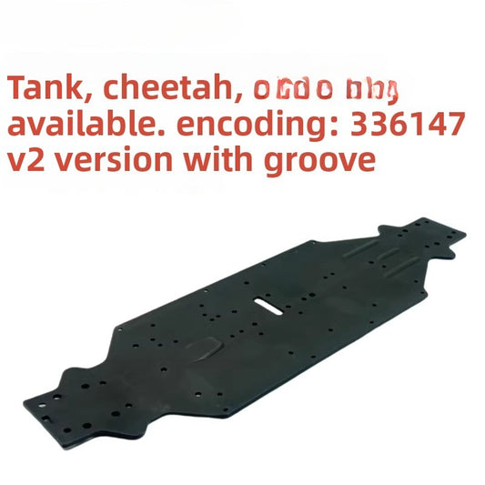 FSR FS RACING 1/8 TANK Cheetah Atom Rc Car Metal Chassis 336147