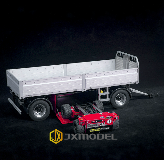 JXMODEL JX-QG02 1/14 All-metal trailer KIT adapts to SFROG BM214 RC hydraulic mini forklift