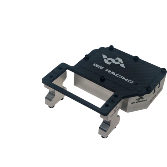 Aluminum  Servo Seat Equipment Box for ROVAN 1/5 LT V5 LOSI 5T Rc Car