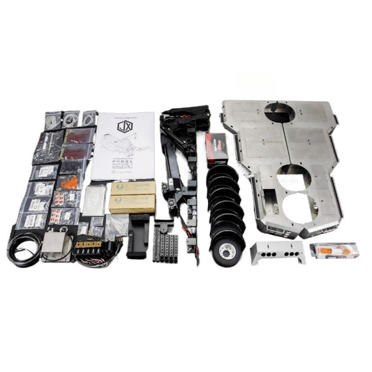 JXmodel Hydraulic Obstacle Clearance Rescue Vehicle Kit 2.0 for 1/14 Tamiy 8x4 Rc Tractor
