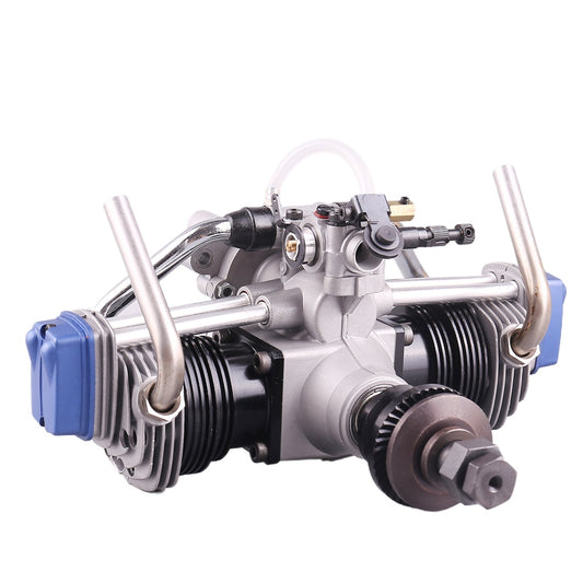 ASP FT160AR Dual Cylinder Methanol Engine Four Stroke for Fixed Wing Remote-Controlled Aircraft