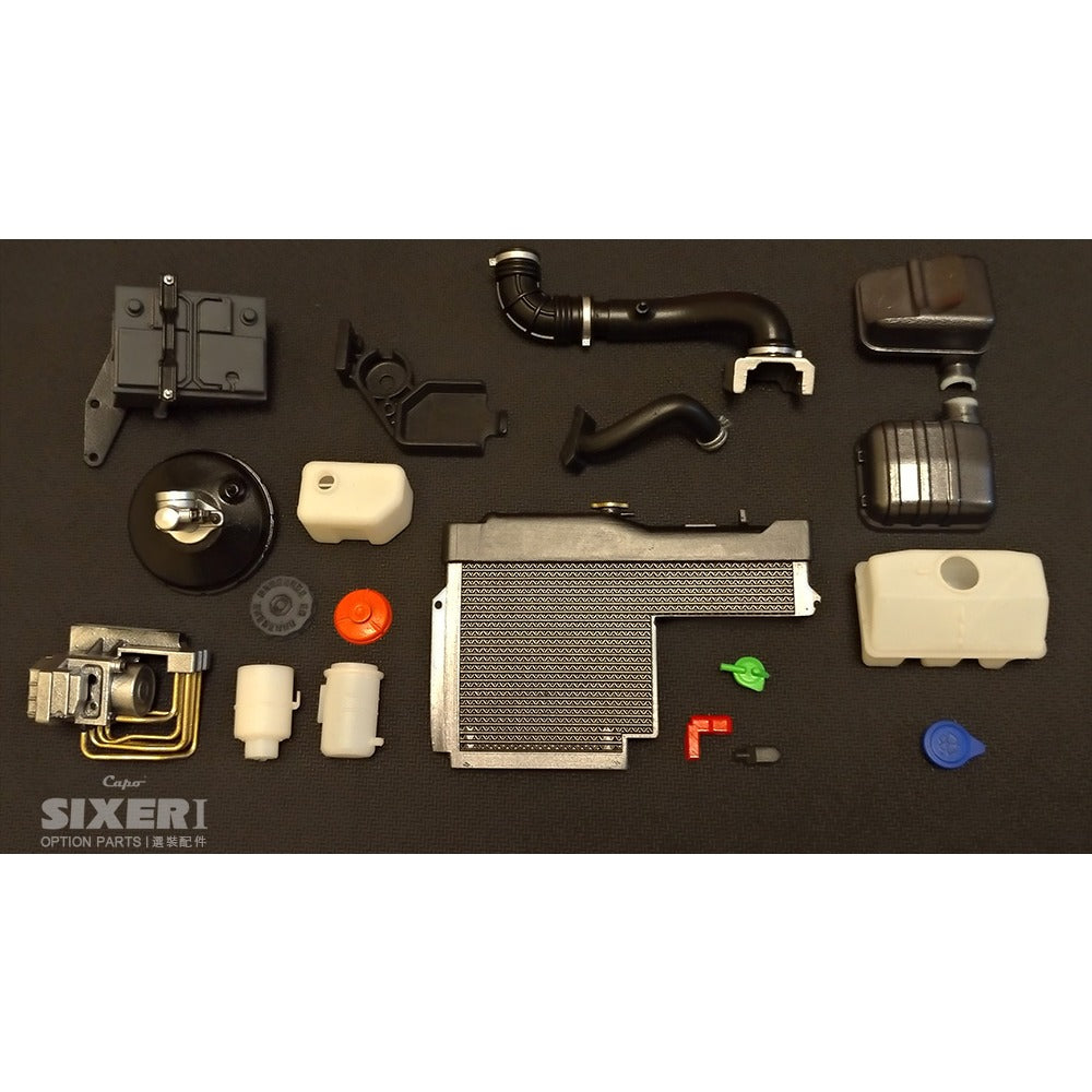 CAPO SIXER1 Samurai Rc Car Engine Compartment 3D Printed Parts