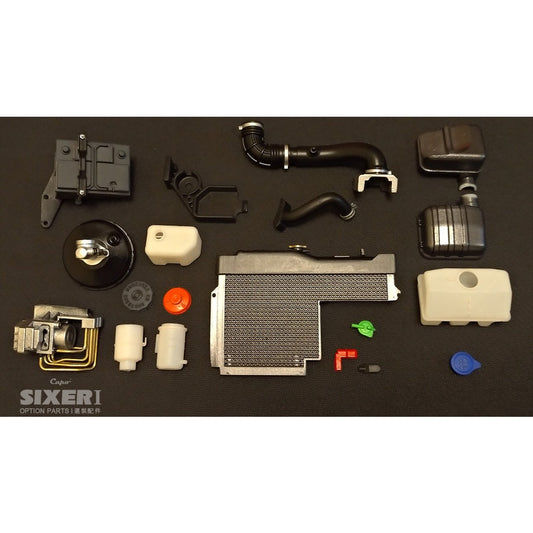 CAPO SIXER1 Samurai Rc Car Engine Compartment 3D Printed Parts