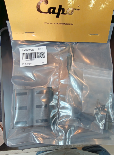 Capo W460 CD158211 1/8 RC CAR OP Metal Bumper Spotlight Winch  Luggage Rack Ladder Armor Tail Hook Pulley collection