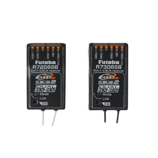 FUTABA R7206SB R7306SB V1.1 Micro Receiver with S. BUS2 Support