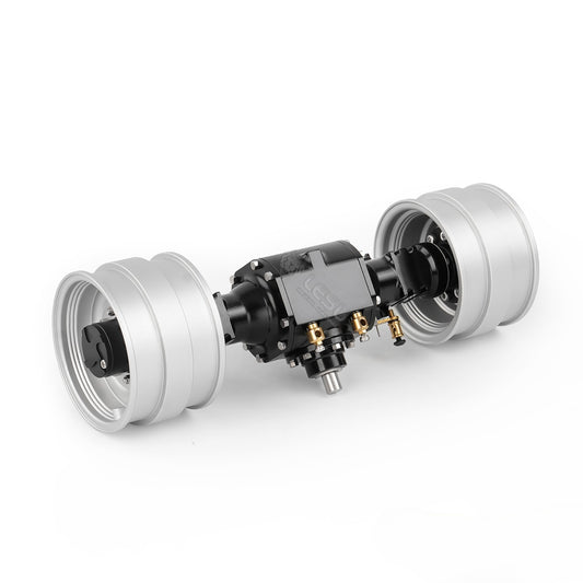 1/14 WA100M-8 Loader with Differential Lock Front Axle Rear Axle RD-2039 Gear Ratio 1:3 RC Axle Model