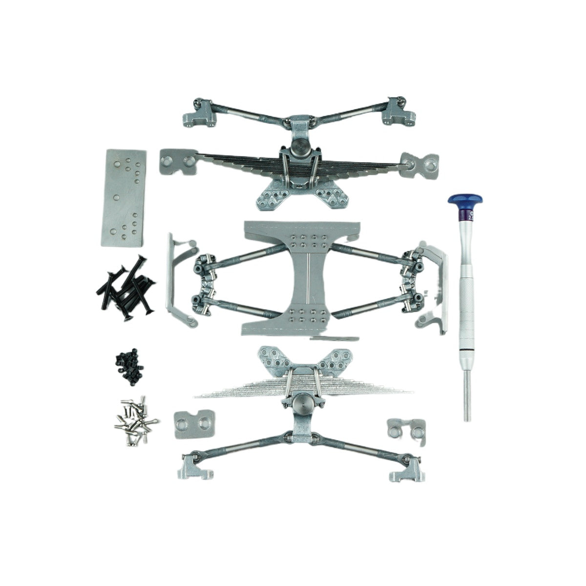 Scaleclub 1/14 Tamiya Rc Two-Axis Metal Rear Suspension HXG-QQ-1