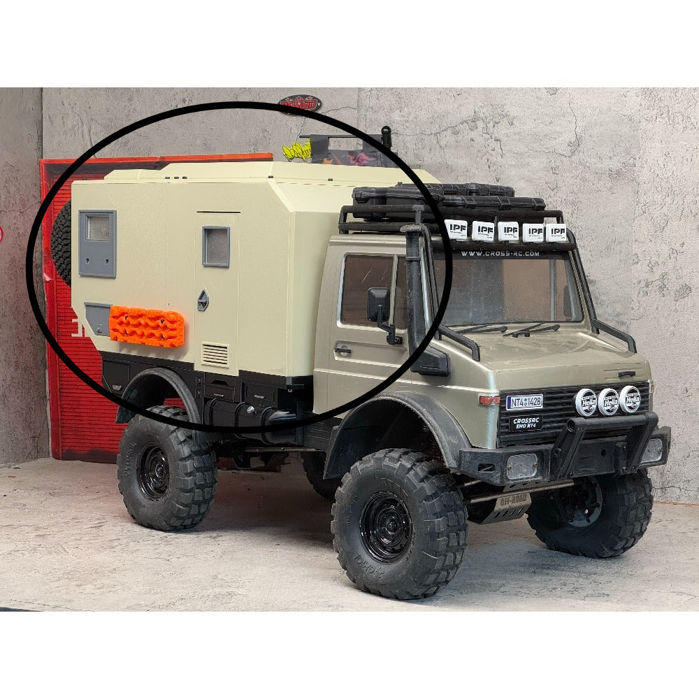 CROSSRC NT4 1/10 Rc CAR Unimog 3D Printed RV Compartment Op