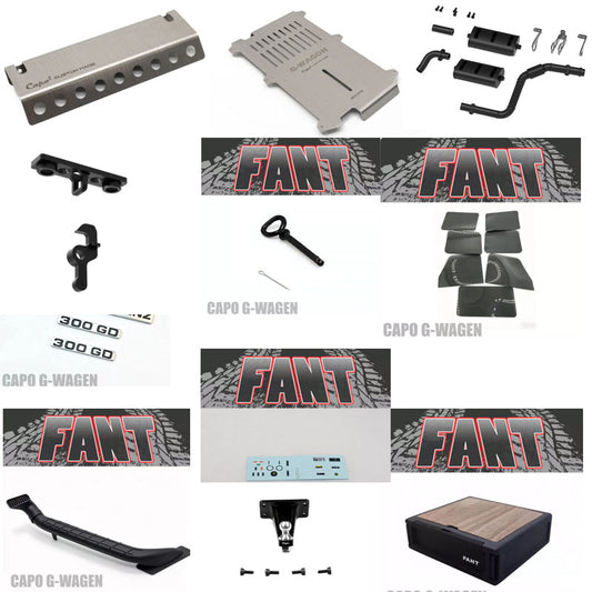 Capo W460 CD158211 1/8 RC CAR OP Part 11 in 1