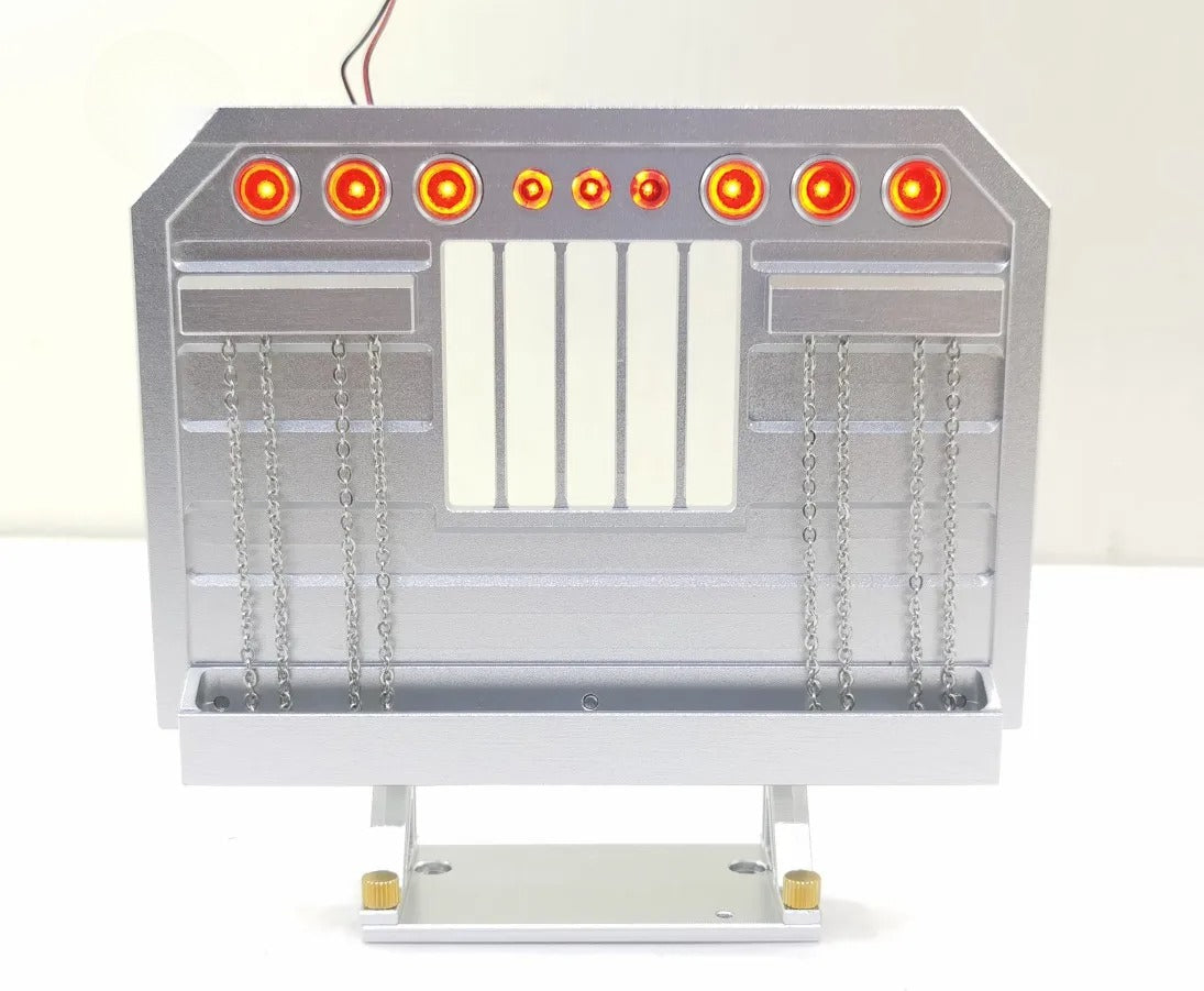 Metal Lighting Equipment Rack for 1/14 Tamiya KING HAULER GRAND HAULER  56301 56344 Rc Tractor