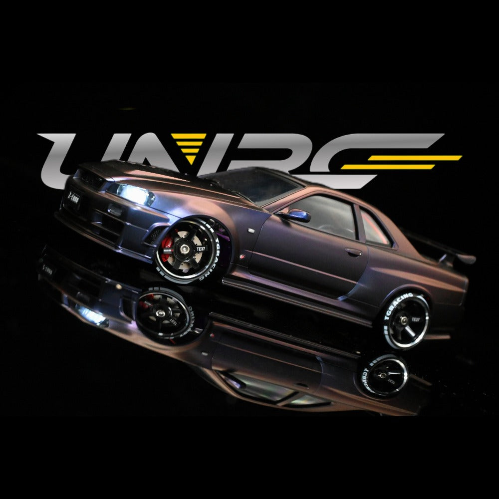 TG SUPER UNIRC 1/24 Rx7 R34 S13 Supra Rwd Brushless External Rotor Rc Drift Car RTR