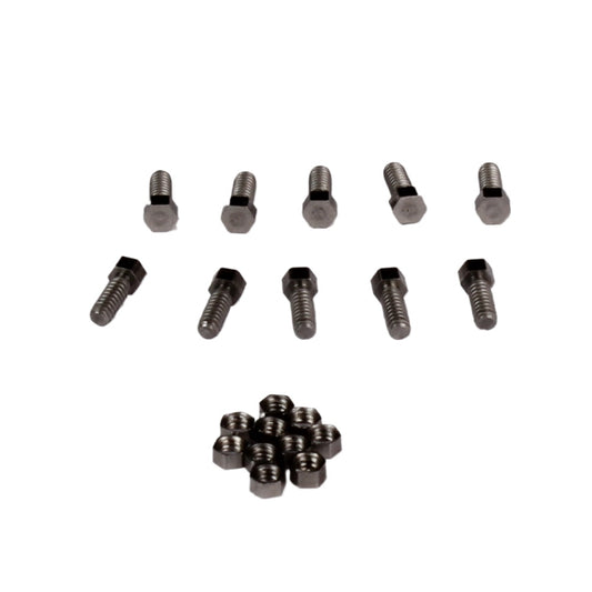 1/14 tamiya rc tipper stainless steel wheel hub hex head screw M1.6 M1.2 nut 100pcs