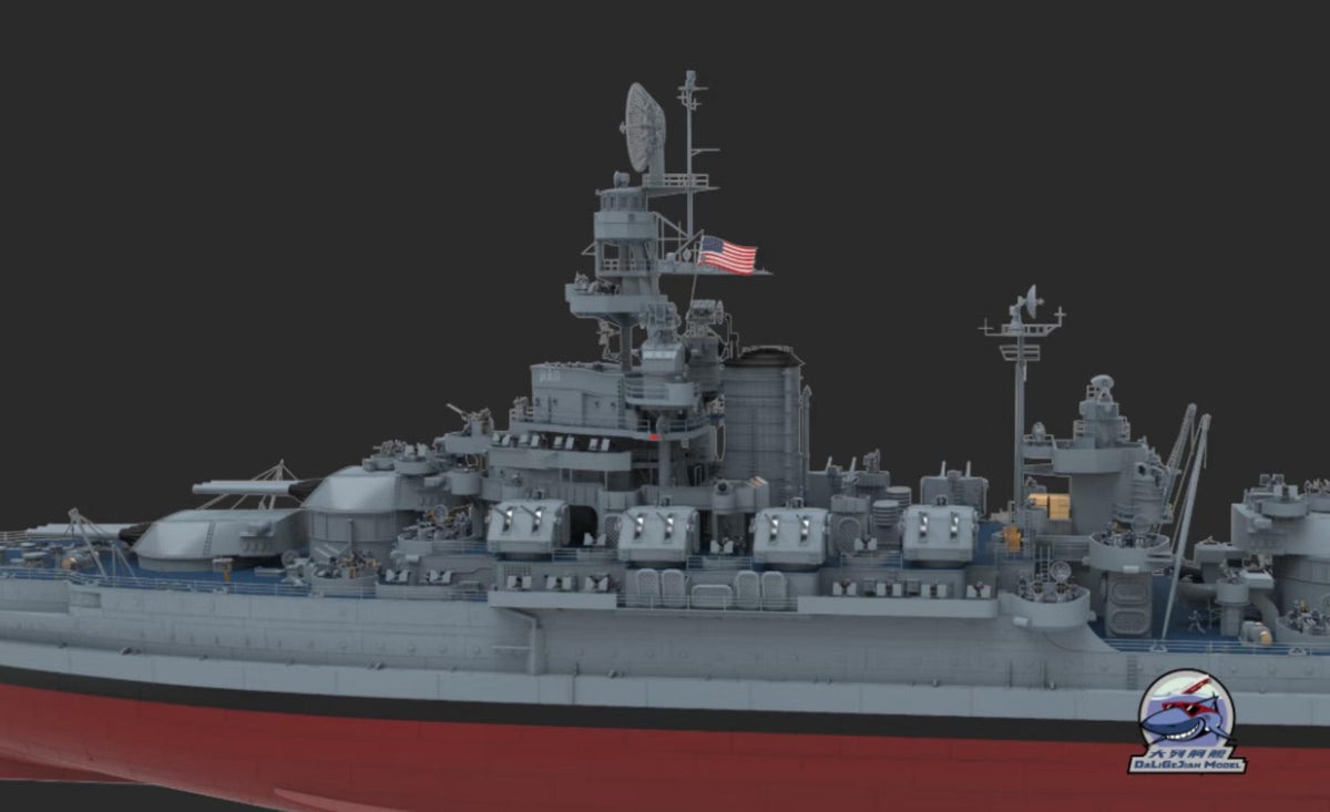 CY MODEL CY103PRO 1/350 USS BB-38 Pennsylvania Professional Version w/soldier Battleship MODEL KIT