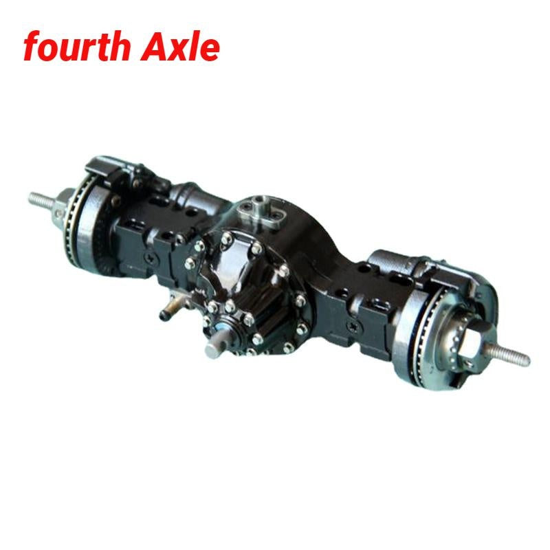 ABOVEBOARD HOBBY Metal axle with differential lock for 1/14 Tamiya Rc tipper Scania R470 R620 770 S 56368