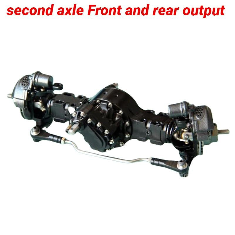 ABOVEBOARD HOBBY Metal axle with differential lock for 1/14 Tamiya Rc tipper Scania R470 R620 770 S 56368