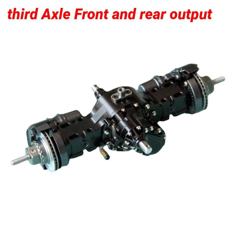 ABOVEBOARD HOBBY Metal axle with differential lock for 1/14 Tamiya Rc tipper Scania R470 R620 770 S 56368