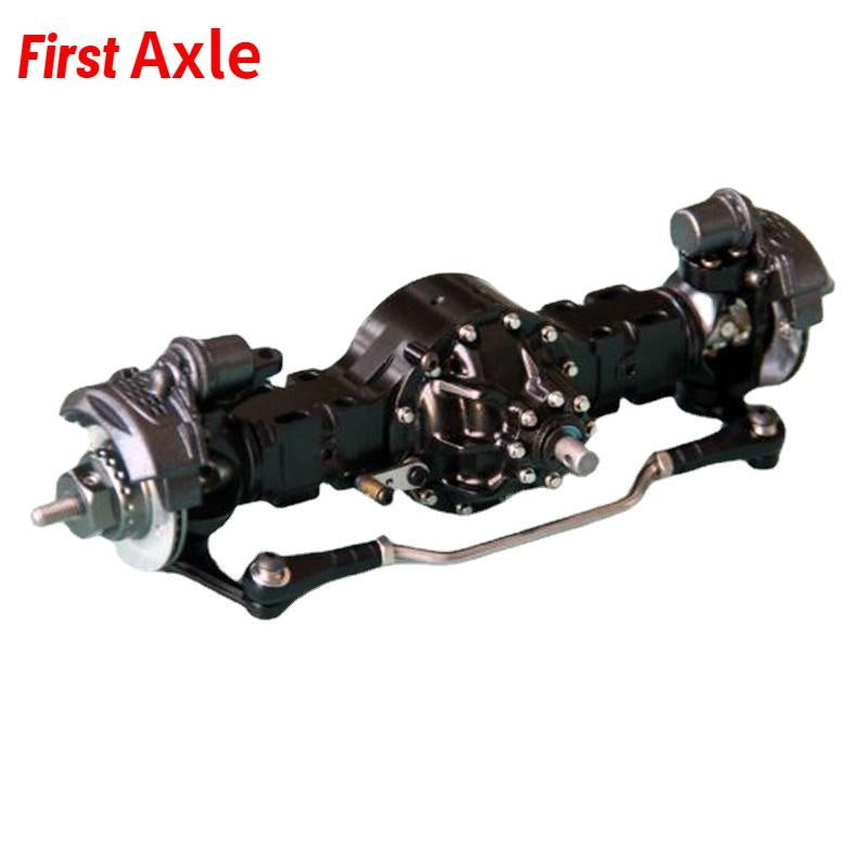 ABOVEBOARD HOBBY Metal axle with differential lock for 1/14 Tamiya Rc tipper Scania R470 R620 770 S 56368
