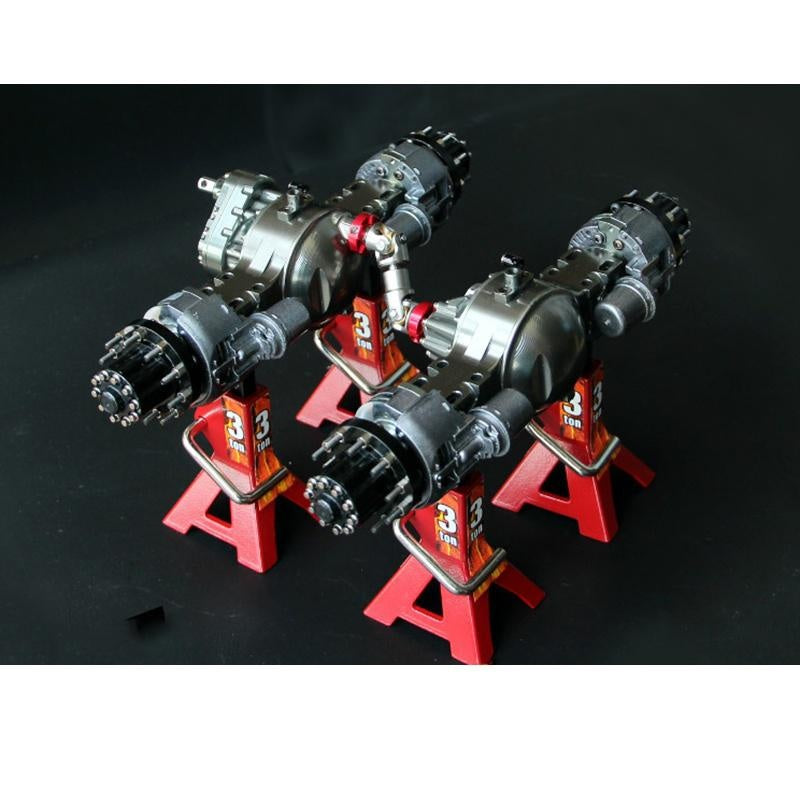 ABOVEBOARD HOBBY Metal axle with differential lock for 1/14 Tamiya Rc tipper Scania R470 R620 770 S 56368