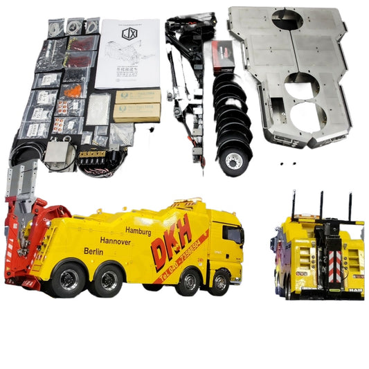 JXMODEL 1/14 RC Clearance Rescue Trailer Chassis Hydraulic Rescue Module Version 2.0 KIT