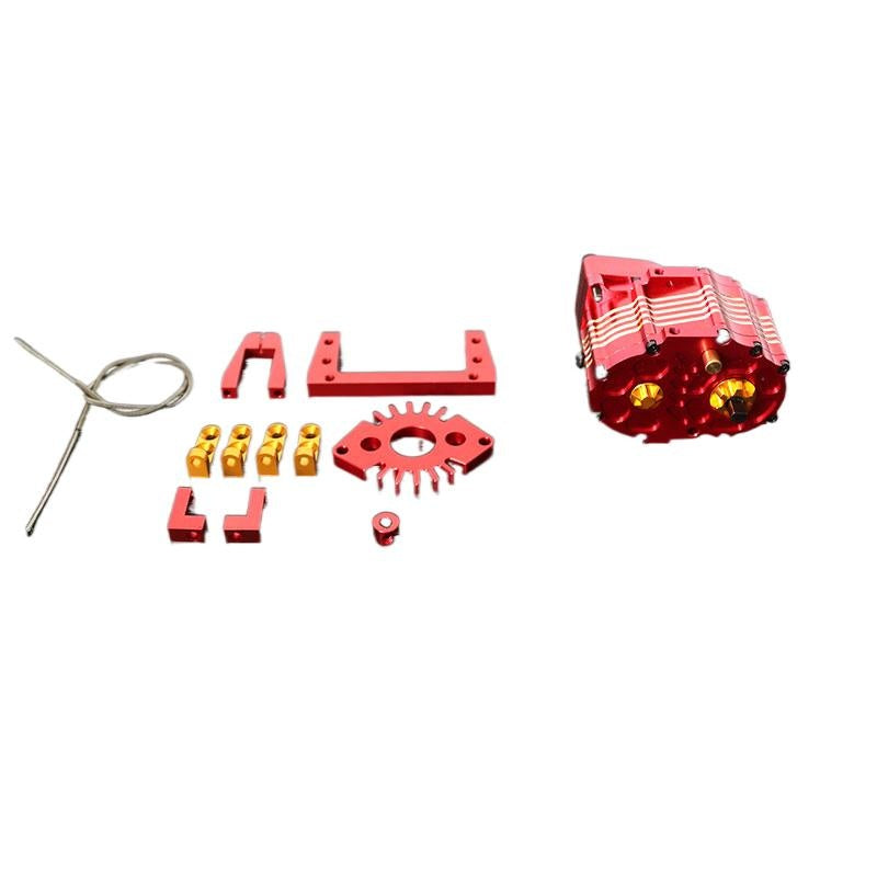 JDMODEL JDM-72  Two Speed Metal Gearbox for Tamiya 1/14 Rc Truck Tractor