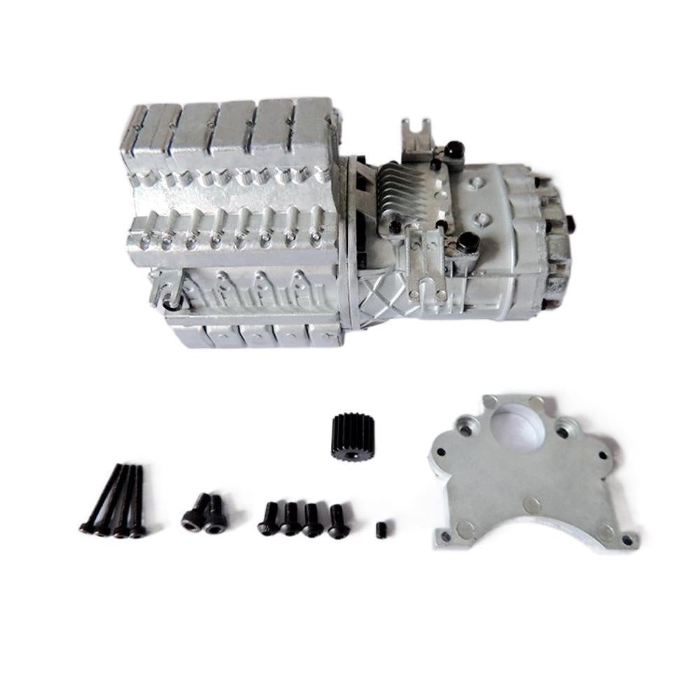 JDMODEL JDM-100 CVT Metal Automatic Stepless Gearbox for 1/14 Tamiya Rc Truck