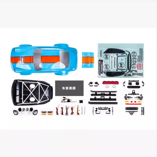 TRACTION HOBBY KM 1/6 934 RC Rally Car Case Kit E8507