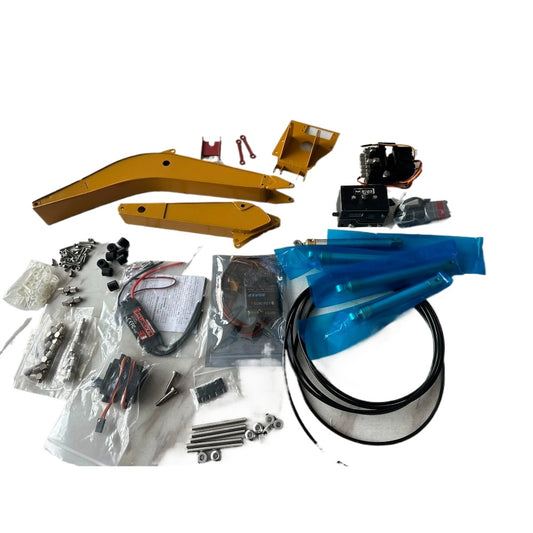 HUINA 580 RC Excavator Hydraulic Modified Op Kit