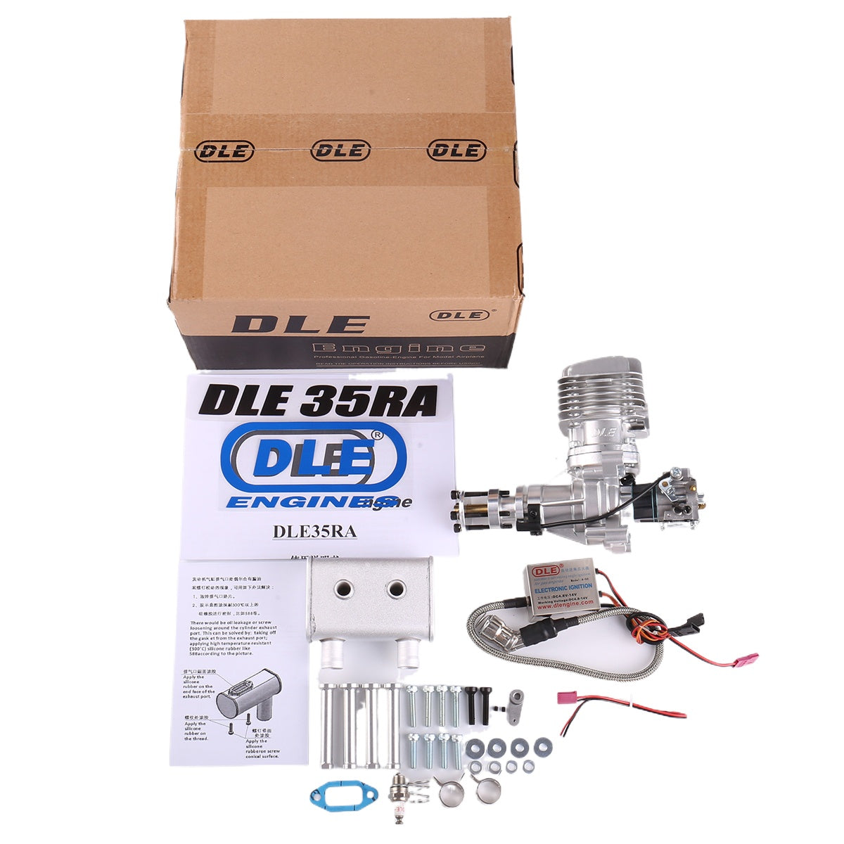 DLE 35RA 35CC Gasoline Engine for Rc Fixed Wing Aircraft