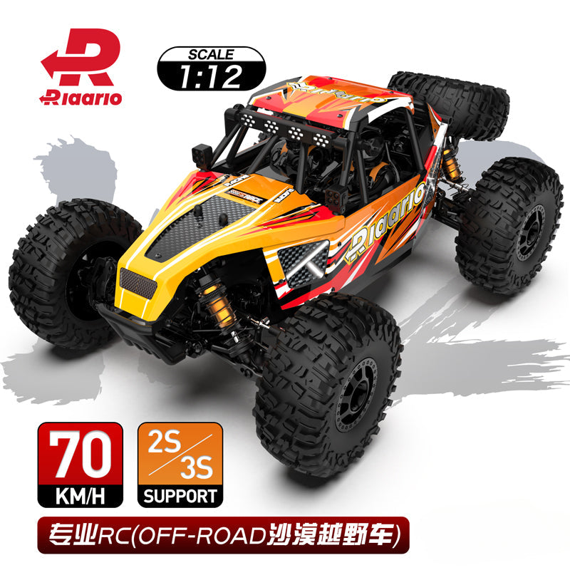 Rlaarlo 1/12 AM-D12  2.4G 4WD Brushless RC  Desert Truck RTR  2S battery