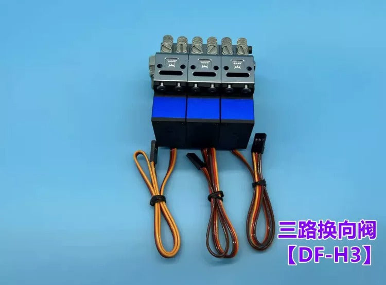 Devil Model 6mpa 3-5CH M5 Metal Hydraulic Directional Valve for 1/14 Rc Excavator Diy DF-H5
