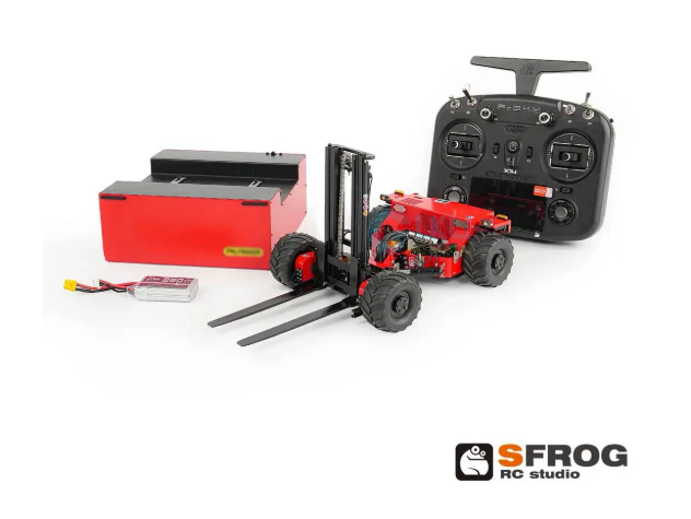 JXMODEL JX-QG02 1/14 All-metal trailer KIT adapts to SFROG BM214 RC hydraulic mini forklift