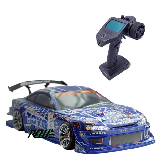 3RACING D6 SPORT 1/10 RWD Brushless S15 with Light RC DRIFT CAR RTR