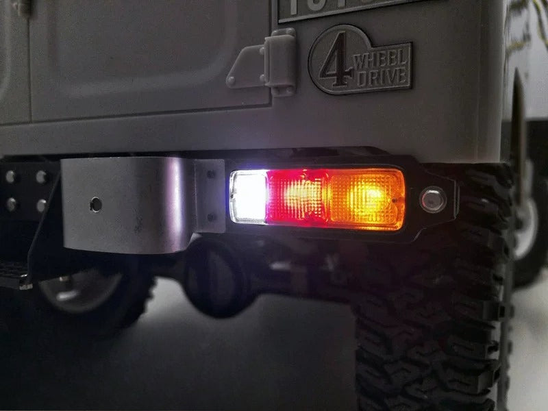 1/10 Gelande II Cruiser FJ40 RC CAR Metal Rear Bumper