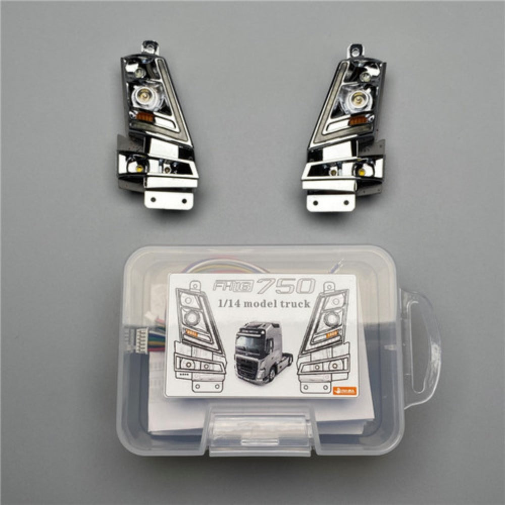 MFC-03 JV2.1 Dynamic Headlights for Tamiya Volvo FH16 750 56362 56360 Rc Tractor