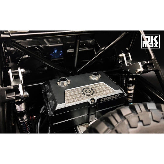 CAPO JKMAX Rc Car Equipment Box Metal Non-slip Plate Decoration