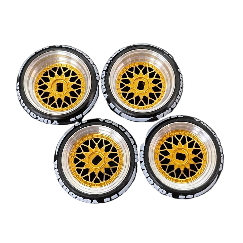 TG Racing BBS Metal Tires 20MM for 1/24 Rc Drift Car MINIZ DRZ Miniq TRC ArtTG Mk3