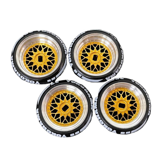 TG Racing BBS Metal Tires 20MM for 1/24 Rc Drift Car MINIZ DRZ Miniq TRC ArtTG Mk3