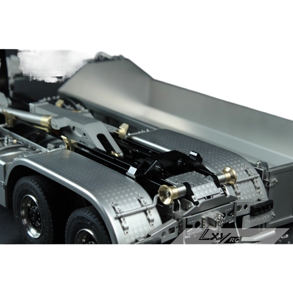 1/14 Tamiya Actros Rc Tractor 8x8 Metal Hydraulic Ro-ro Dump Truck Chassis Assembly