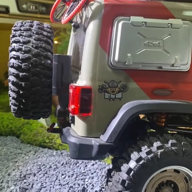 RLAARLO Mk07 1/7 Rc Car 3D Printing Magnetic Spare Tire Holder