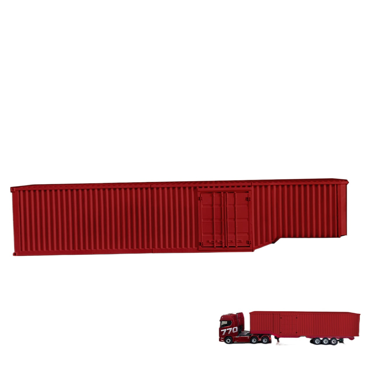 Huina 501D Scania 770S 1/14 Rc Tractor 3D Printing Plastic Container 78CM Length
