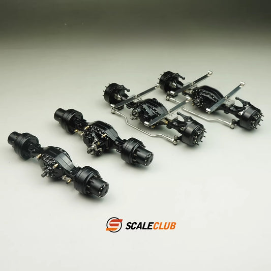 Scaleclub 1/14 Tamiya RC Tractor Lock Difference Broken Transmission Power Planetary Gear  Axle 8X8 6X6 4X4