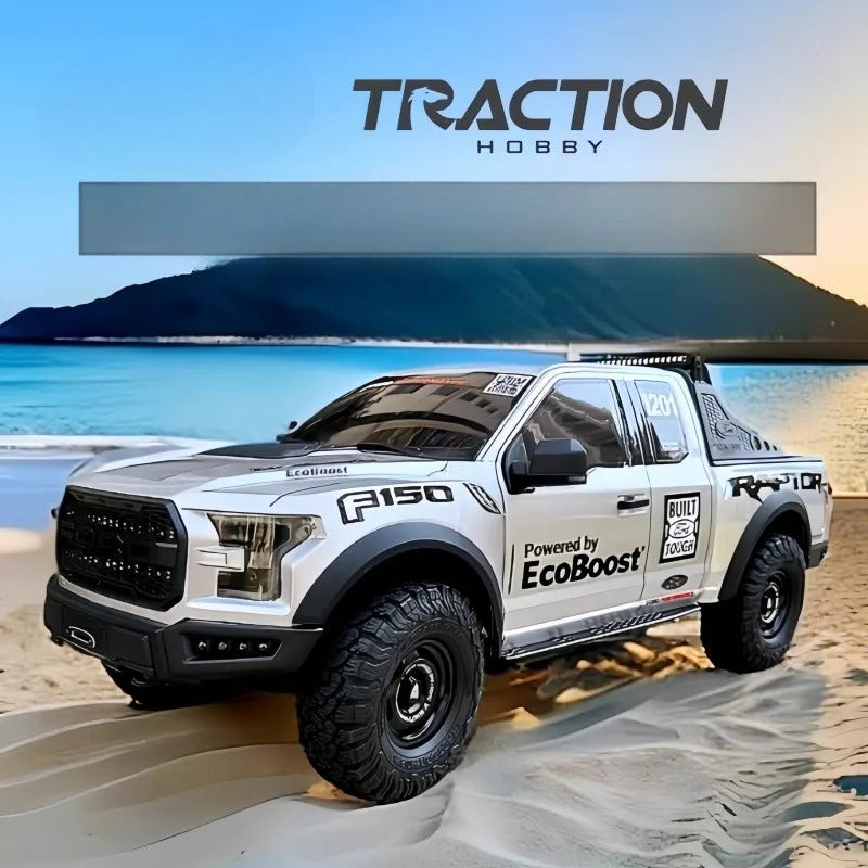 TRACTION HOBBY KM F150 1/8 Raptor F150 Pickup BRUSHED Remote Control ...