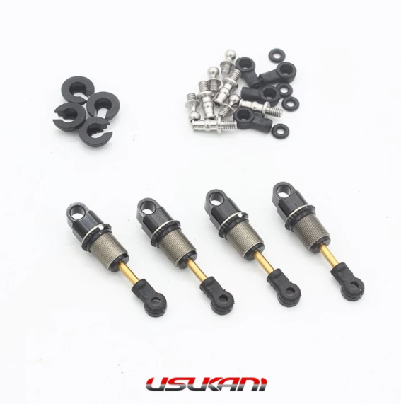 BMRC USUKANI Metal Hydraulic Shock Kit For Full Series BMRC 1/24 1/28 RC Drift Car
